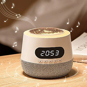 Mua Loa Bluetooth 5.0 QFire kiêm đèn chiếu sao  đồng hồ điện tử 3 in 1 - Hàng chính hãng