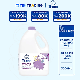 Nước Giặt Quần Áo Em Bé D-nee Hương Lavender 3L - [8851989061535]