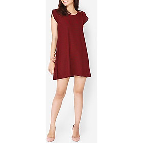 Đầm Oversize Tay Búp Sen Cirino - Đỏ (Freesize)