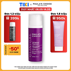 Tinh chất chống nám và nếp nhăn độc đáo Paula's Choice Clinical 1% Retinol Treatment 30ml