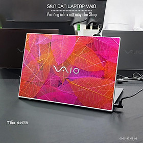 Mua Skin dán Laptop Sony Vaio in hình Hoa văn sticker _nhiều mẫu 10 (inbox mã máy cho Shop)