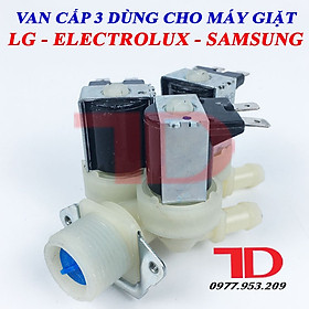 Van cấp 3 dành cho máy giặt các loại, Loại LG, ELECTROLUX, SAMSUNG