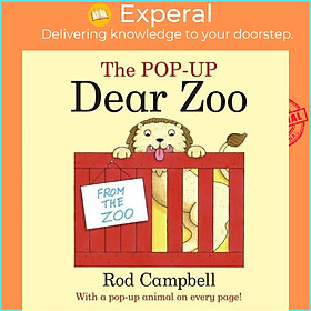 Sách - The Pop-Up Dear Zoo - With a pop-up animal on every page! by Rod Campbell (UK edition, boardbook)