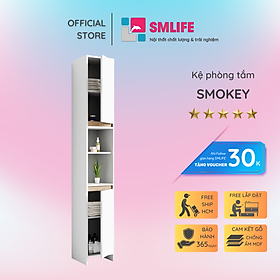 Tủ phòng tắm gỗ hiện đại SMLIFE Smokey