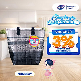 [MyJae x Toyal] Túi giữ nhiệt nóng lạnh Nhật Bản đựng hộp cơm văn phòng thực phẩm có quai xách tiện lợi 2 size M, L