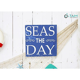 Mua Tranh gỗ treo tường phong cách biển Seas TRG-26