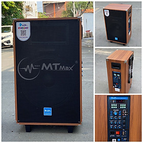 Mua Loa kéo AZPro AZ15A - Bản nâng cấp có reverb - Loa kéo di động bass 4 tấc - Tặng kèm 2 micro không dây - Chống hú FBX  Công suất lên đến 450W - Đầy đủ kết nối Bluetooth  AV  USB  SD card - Cổng 6.5 cắm micro ngoài - Âm thanh cực chuẩn - Hàng nhập khẩu