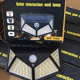 Mua Đèn Cảm Ứng Hồng Ngoại Đèn Led Năng Lượng Mặt Trời 100LED Siêu Sáng Shống Nước Loại 3 Chế Độ