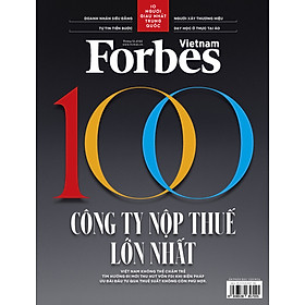 100 công ty nộp thuế lớn nhất - tạp chí forbes việt nam - số 112