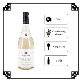 Rượu Vang Trắng Aimé Arnoux Viognier Chardonnay