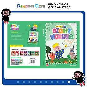 Sách DODO ABC WORKBOOK -  SIGHT WORDS 3 READING GATE Cho Bé Từ 5 Đến 8 Học Ngữ Âm, Đánh Vần Tiếng Anh 