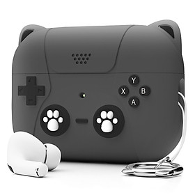 Bao Case Ốp Máy Game Tai Mèo Cute cho Airpods Pro / Airpods 3 / Airpods Pro 2