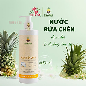 Mua   Nước rửa chén bát Fuwa3e 500ml an toàn cho bé   enzym dịu nhẹ da tay không nhờn rít hương dứa