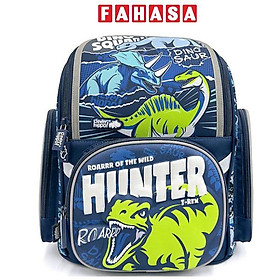 Ba Lô Fancy Chiến Binh Khủng Long - Clever Hippo BD1235/BLUE