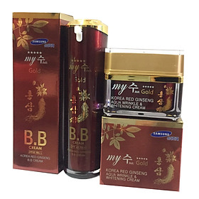 Combo Kem Nền BB Sâm Đỏ My Gold