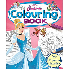 [Download Sách] Disney Princess Cinderella: Colouring Book