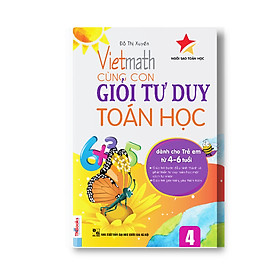 [Download Sách] Viethmath – Cùng Con Giỏi Tư Duy Toán Học Tập 4 - TKBooks 