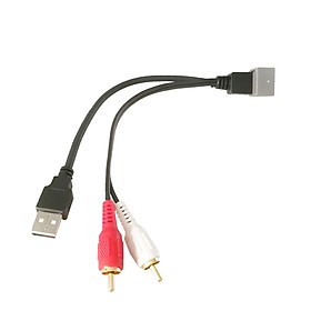 USB Female to 2  Adapter Cable for   11-12  11-13 Juke