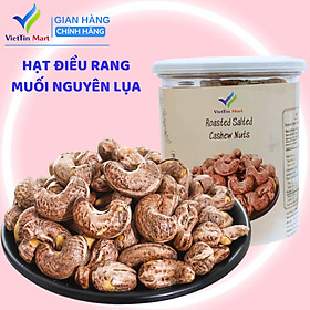 250G Hạt Điều Rang Muối Nguyên Hạt Còn Vỏ Lụa Hàng Ngon Loại 1