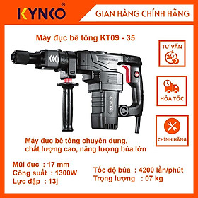 Máy đục bê tông cầm tay chính hãng KYNTEC - KT09-35 giá tốt