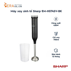 Máy Xay Cầm Tay Sharp EM-H074SV-BK – Hàng Chính Hãng