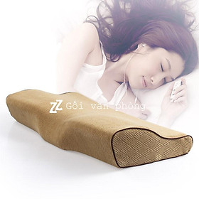 Gối ngủ chống đau vai gáy cao su non y tế size to ZURI PILLOW GDH-04