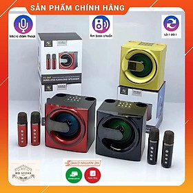 Mua Loa Bluetooth Karaoke YS-207. Tặng Kèm 2 Micro Không Dây  Hỗ Trợ Hiệu Ứng Đổi Giọng  Điều Chỉnh Vang Nhại Độ Bền Rất Cao