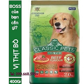 Hình ảnh Thức ăn hạt cho chó trưởng thành CLASSIC PETS Adult 400G