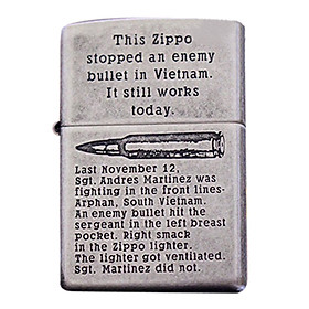Bật Lửa Zippo 121fb Bullet In Vietnam
