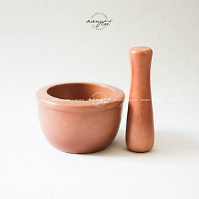 Mua Bộ chày cối gỗ - Bộ trung ko chân15cm