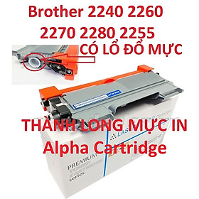 Mua Hộp mực TN 2280 Brother HL 2130/2240d/2250dn/2270dw/2275dw/2280dw/ MFC-7360N/7470D/7460DN/7860DW DCP-7060D /7065DN/7070DW-CÓ LỔ ĐỔ MỰC-Hàng chính hãng Alpha Cartridge