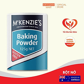 Mua Bột Nở Làm Bánh Nhập Khẩu Úc McKenzie s Baking powder Hộp 125g
