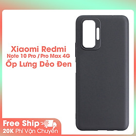 Ốp lưng Dẻo TPU Dành cho Xiaomi Redmi Note 10 Pro, Note 10 Pro Max 4G- Hàng Chính Hãng