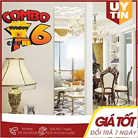 Mua Combo 6 bộ Gương dán tường 30x30cm