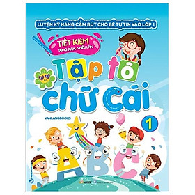 Sách Tập Tô Chữ Cái - Tập 1 (Kèm Bút Lông Bảng)