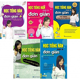 Sách - Combo Học Tiếng Hàn Thật Là Đơn Giản
