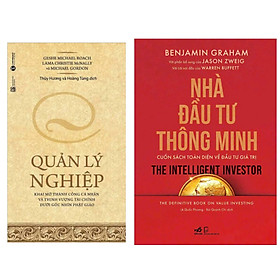 Combo 2 cuốn sách Kĩ Năng Làm Việc : Nhà Đầu Tư Thông Minh (Ấn Bản 2025) + Quản Lý Nghiệp (Tái Bản)