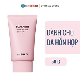 Kem Chống Nắng Ngăn Ngừa Tia UVA và UVB The Saem Eco Earth Sun Cream 50g