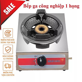 Mua Bếp Ga Công Nghiệp 1 Họng Bếp Khè Đơn Công Nghiệp hàng nhập khẩu  Tiết Kiệm Gas  Dễ Dàng Vệ Sinh Lau Chùi