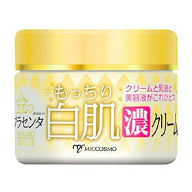 Kem dưỡng trắng da, dưỡng ẩm, chống lão hóa White Label Placenta Rich Gold Cream 60g