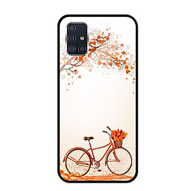 Ốp lưng Kính Cường Lực cho Samsung Galaxy A51 - 0389 BICYCLE04 - Hàng Chính Hãng
