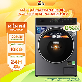 Mua Máy Giặt Sấy Panasonic Inverter 10 kg NA-S106FC1LV - Hàng Chính Hãng - Chỉ Giao HCM