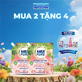Combo Quà Tặng: Mua 2 Túi Nước Xả Hương Coco Tặng : 1 Túi Viên Giặt Hoa Cỏ Ngọt Ngào 20 Viên + 1 Dây Nước Xả Hương Thư Thái + 1 Chai Nước Rửa Chén 1L Hương Chanh Dây + 1 Vỉ ViênTreo Bồn Cầu Hương Chanh