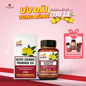 Viên Uống Bổ Sung Nội Tiết New Zealand Nutri Evening Primrose Oil 60 Viên | Giúp Bổ Sung Nội Tiết Tố - Nhập Khẩu Chính Hãng