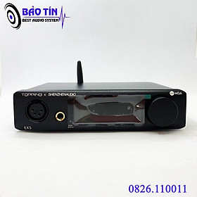 Mua Bộ giải mã DAC Topping EX5 2 CHIP ES9038Q2M  Bluetooth 5.0 LDAC 32bit 768kHz DSD512 tặng dây quang Liton Mỹ