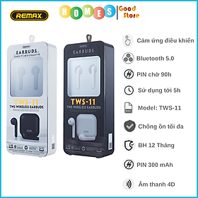 Mua Tai Nghe Bluetooth 5.0 REMAX TWS-11 Âm Thanh Đỉnh Cao - Hàng Chính Hãng