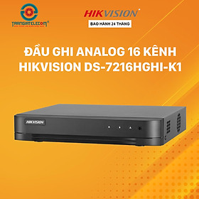 Mua Đầu Ghi Hình Hikvision 16 Kênh Analog DS-7216HGHI-K1 - Hàng chính hãng