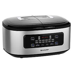 Mua Nồi đôi đa năng Twin Cooker Sharp KN-TC50VN 1.8L ( màu ngẫu nhiên) - Hàng Chính Hãng