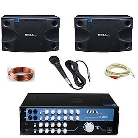 Bộ dàn karaoke và nghe nhạc gia đình PA - 351 BellPlus (hàng chính hãng) 