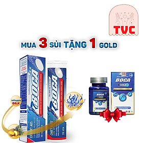 [ Mua 3 tặng 1] Mua 3 Hộp Sủi BOCA tặng ngay 1 Hộp Viên Uống BOCA GOLD - Hỗ trợ xương khớp ALIFACO từ CHLB Đức